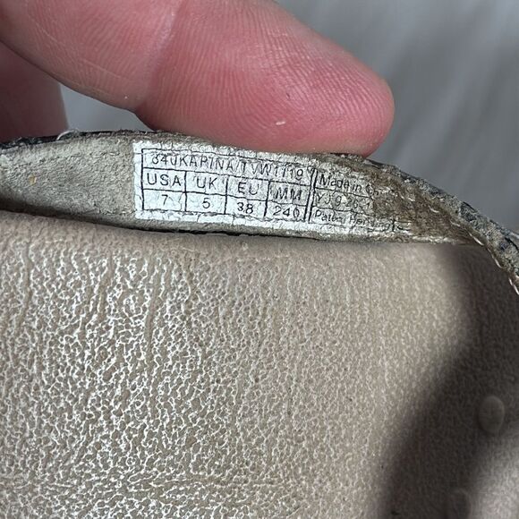 Vionic Karina Women's Snake Thong Sandals Sz 7 - Picture 6 of 7